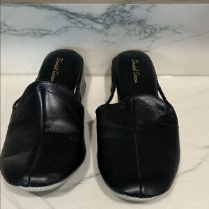 Elegant Black Women's Slippers by David Green
